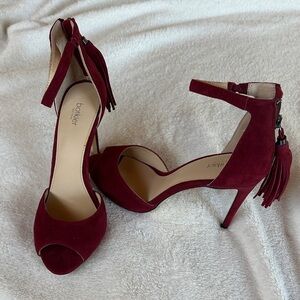 Botkier Deep Red Women's Heels